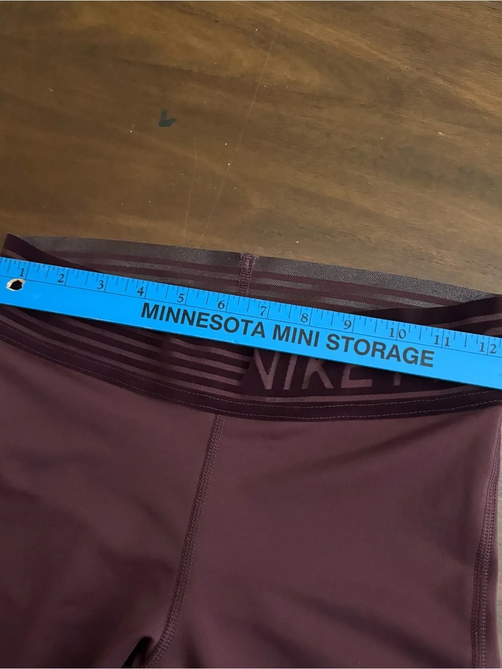 Nike burgundy leggings